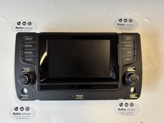 rádio - display VW Golf VII 5G0919605D 5G0 919 605 D